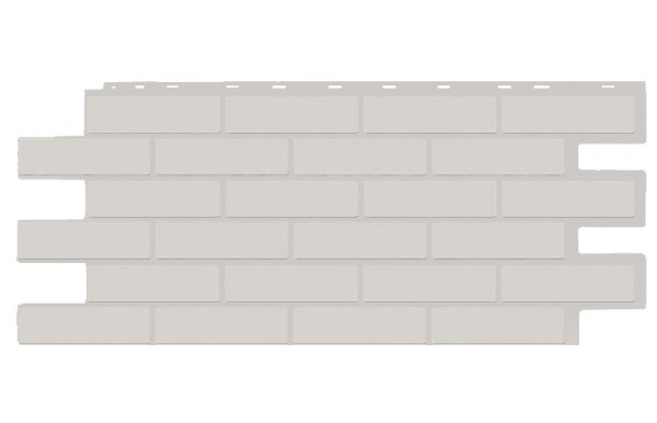 Фасадная панель T-Siding Кирпич Модерн Эко Уайт купить в Миассе