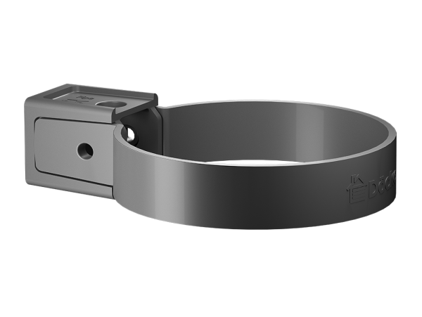 Хомут универсальный для водосточной трубы Docke Premium Графит купить в Миассе