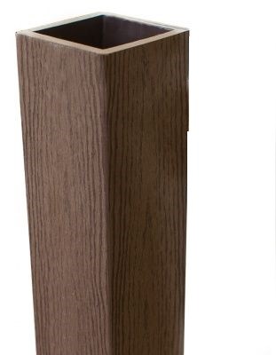 Столб опорный Woodvex Co-Extrusion Темно - Коричневый купить в Миассе