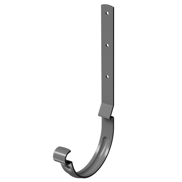 Карнизный крюк длинный D125 Döcke STAL PREMIUM Графит, (RAL 7024) купить в Миассе