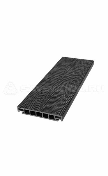 Террасная доска из ДПК SW Salix (S) (R) черный купить в Миассе
